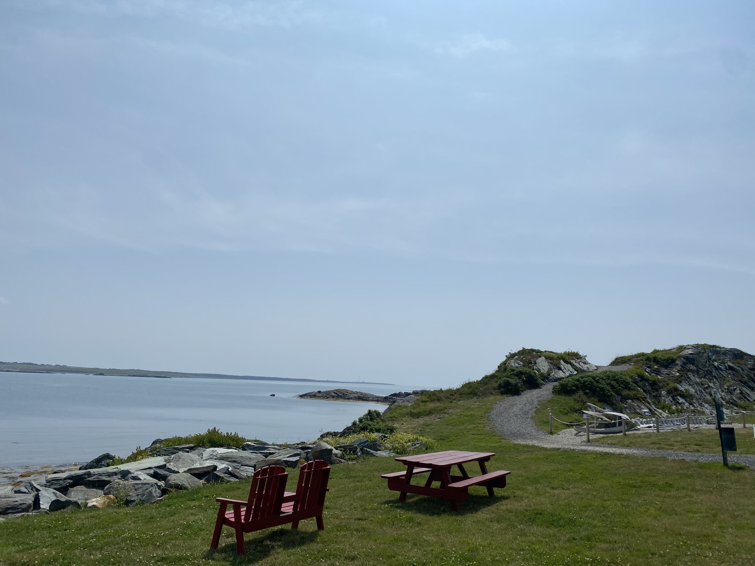 Le parcours cycliste de Cape Forchu