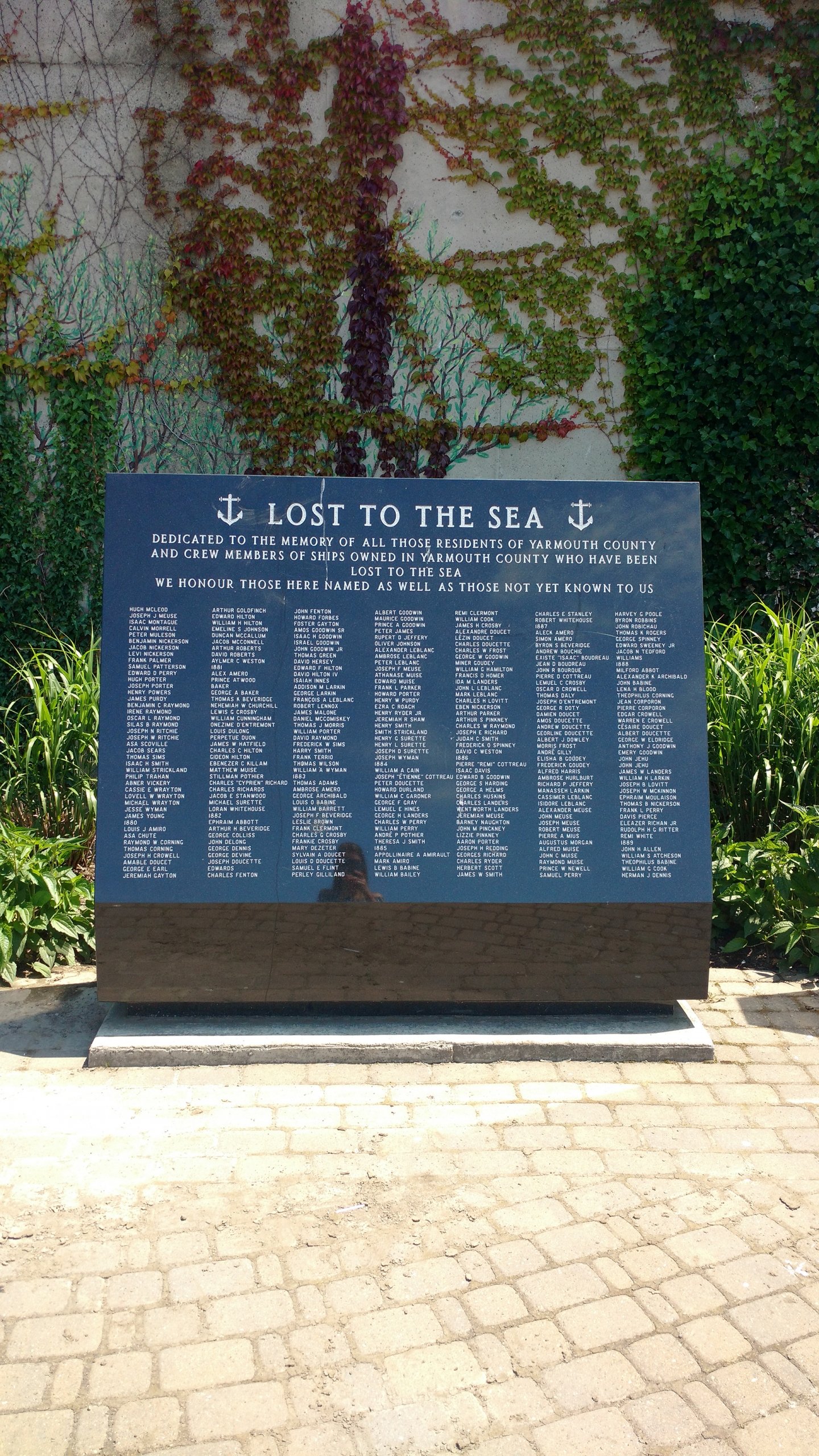 Lost to the Sea Memorial 2