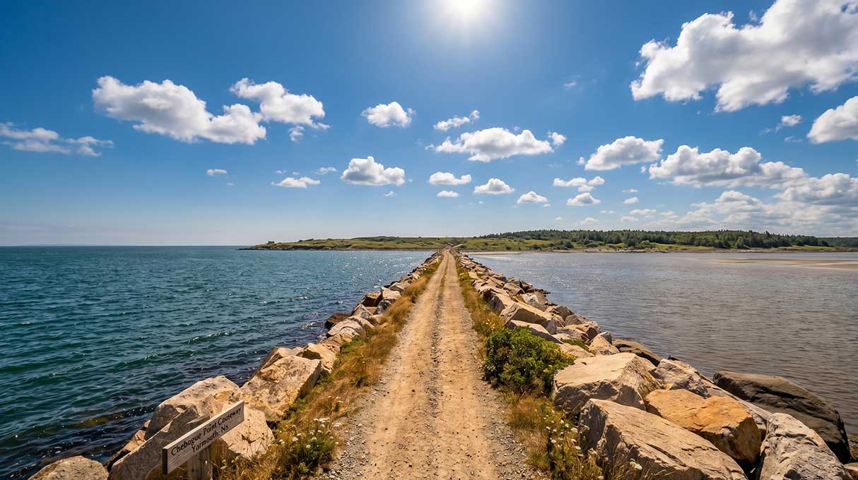 Yarmouth Waterfront & Road to Bunker Island 9