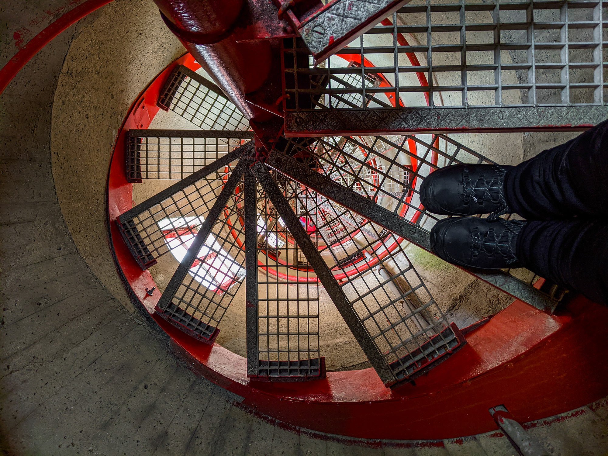 Cape Forchu Lighthouse Staircase
