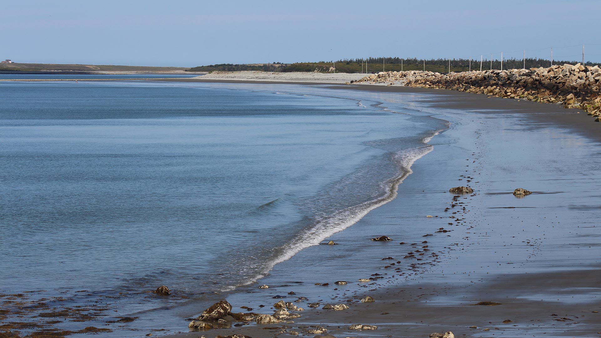 The tides at Pinkney's Point Beach, Nova Scotia