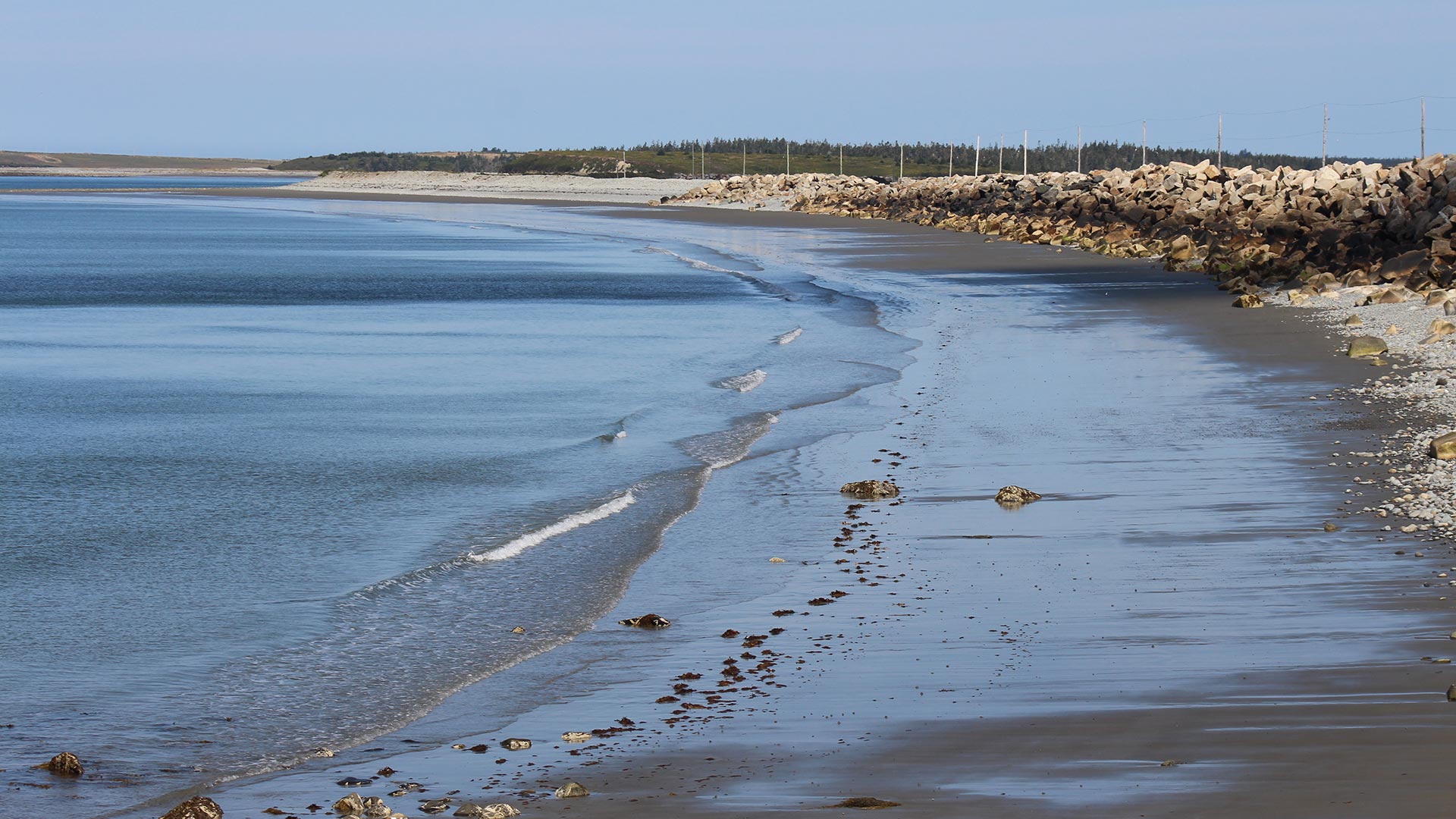 Pinkney's Point Beach in Yarmouth, Nova Scotia