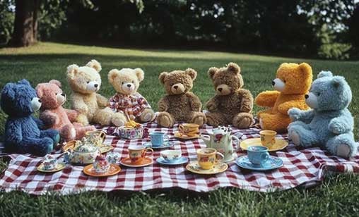 Teddy Bear Picnic at le Village