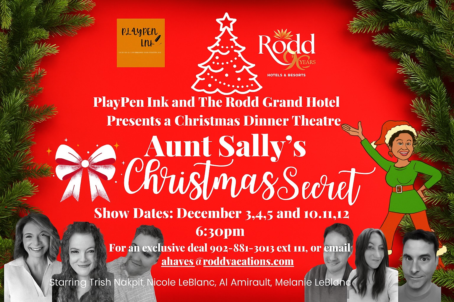 Aunt Sally's Christmas Secret - Christmas Dinner Theatre