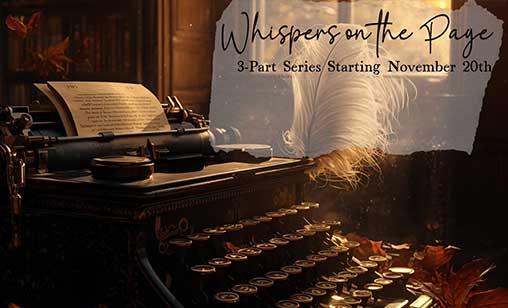 Whisper on the Page: A 3-Part Creative Writing Series for Resilience & Renewal