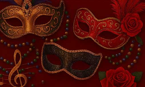 Valentines Arty Gras Party