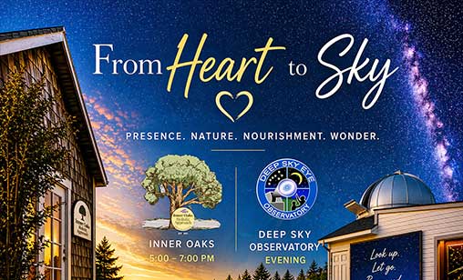 From Heart To Sky: A guided evening experience